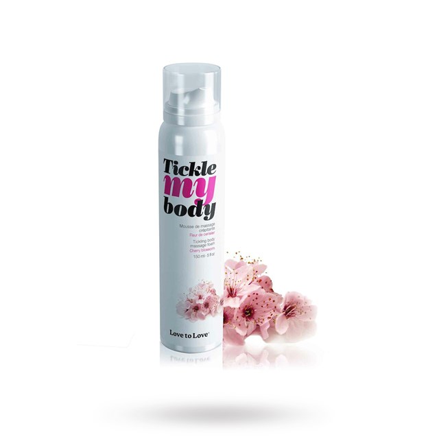 Tickle My Body - Massasjeskum Cherry Blossom 150 ml