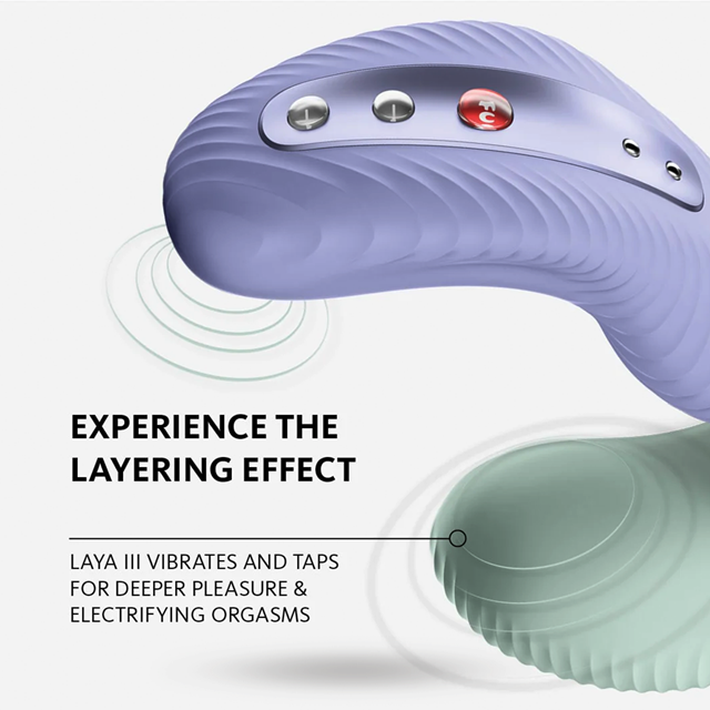 LAYA III LAY-ON VIBRATOR SOFT VIOLET