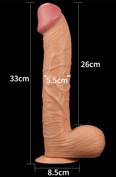 Legendary King Sized Dildo 33 cm