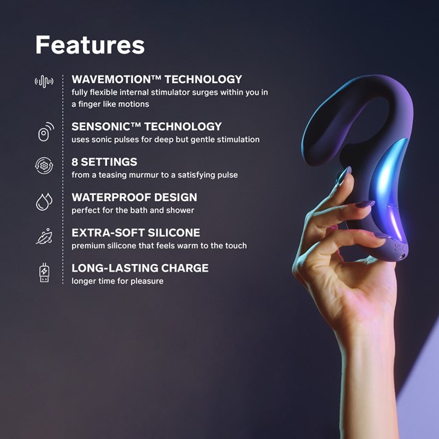LELO Enigma Wave Cyber Purple