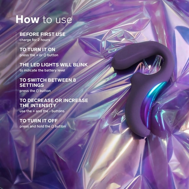 LELO Enigma Wave Cyber Purple