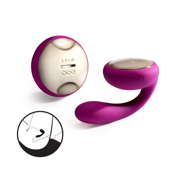 IDA Deep Rose - Fjernstyrt Parvibrator - PRISVINNER