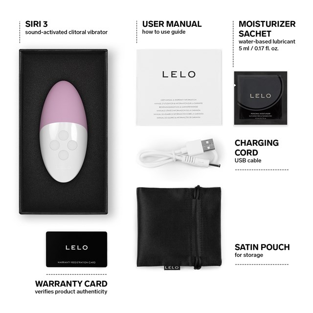 LELO Siri 3 Soft Pink
