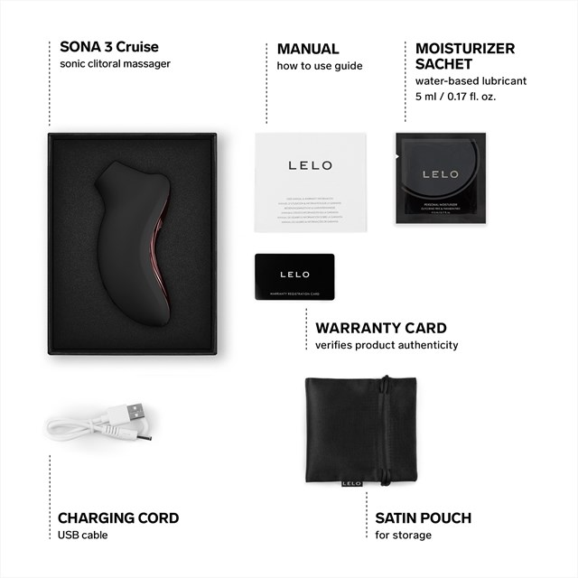 LELO SONA 3 CRUISE BLACK