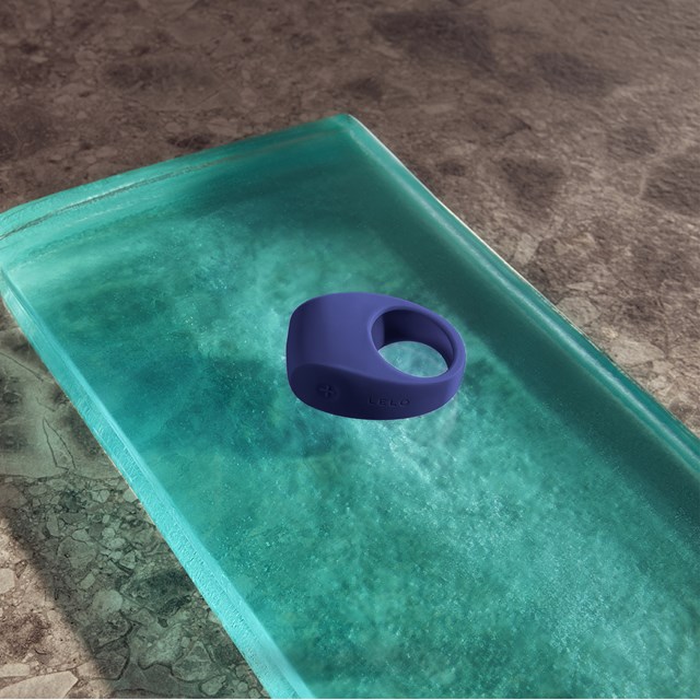 Tor 3 Vibrating Penis ring - Base Blue