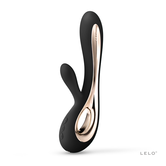 Soraya 2 Black - Oppladbar Dobbelvibrator