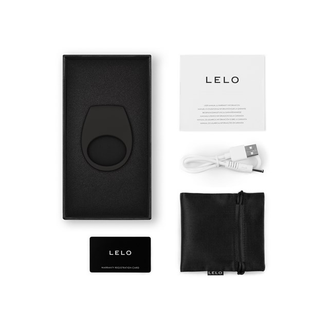 Tor 3 Vibrating Penis ring - Black
