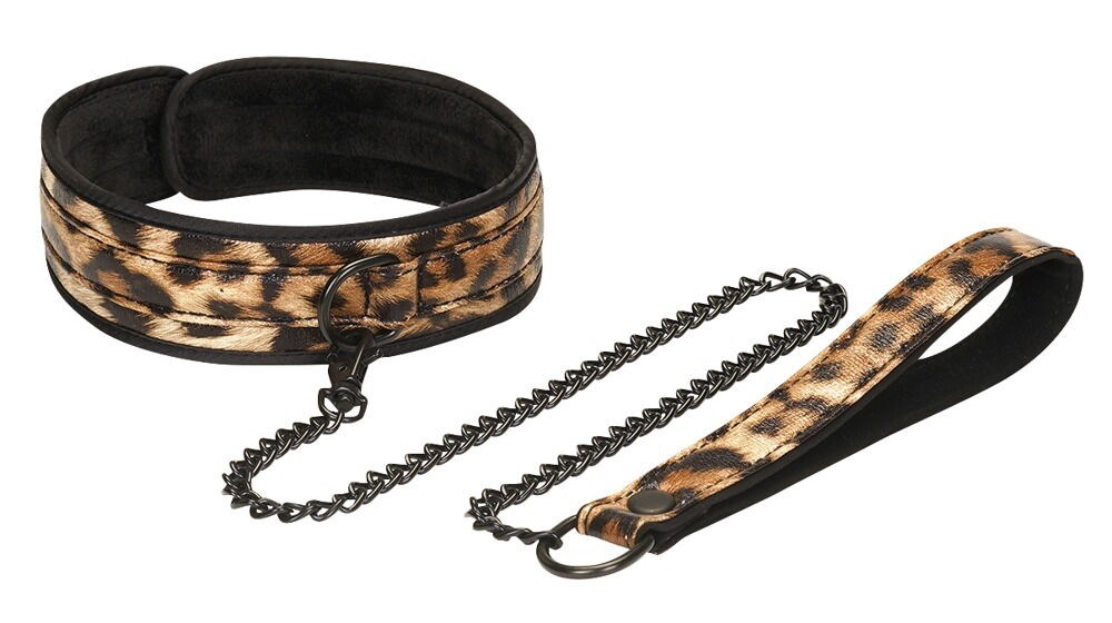 Leopard Print 13-piece restraint set - Diskret levering
