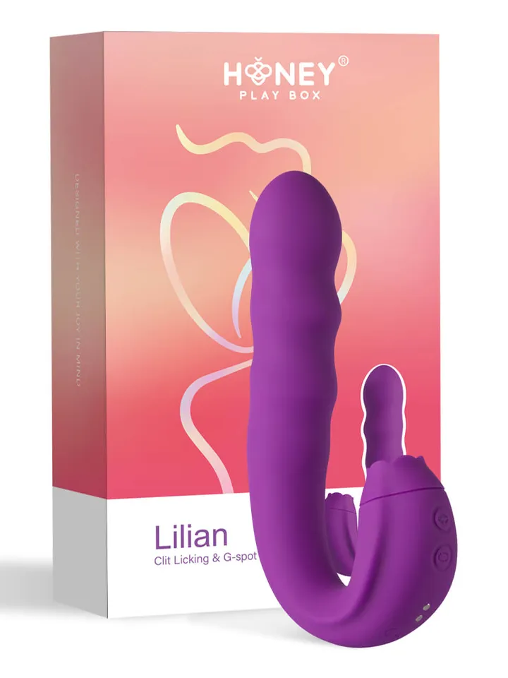 Lilian G-Spot Vibrating Tongue & Rotating Head