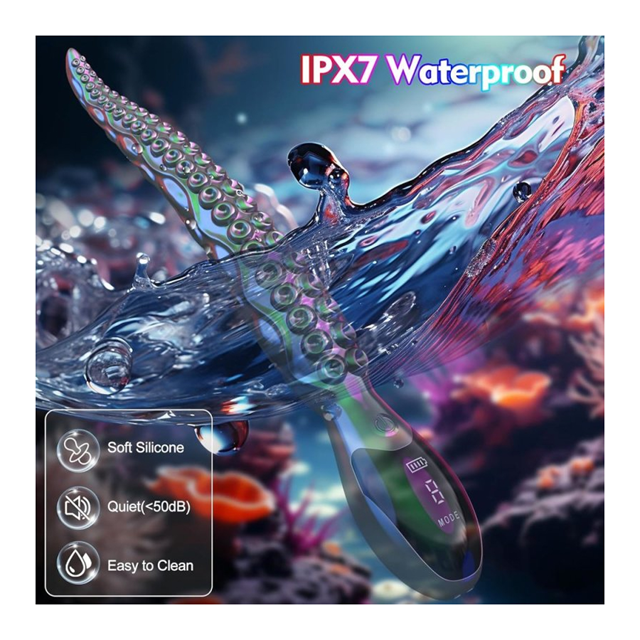 Litak Vibrating Handle Dildo 27 cm