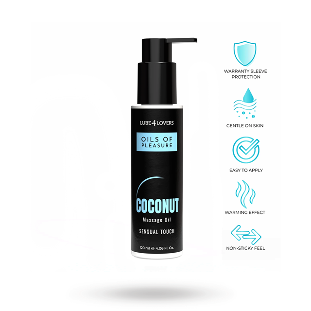 Oils of Pleasure – Coconut Massage Oil 120 ml