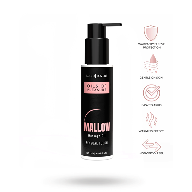Oils of Pleasure – Marshmallow Massage Oil 120 ml