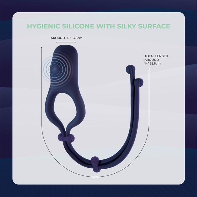 Gleeful Guru Vibrating Cock Ring