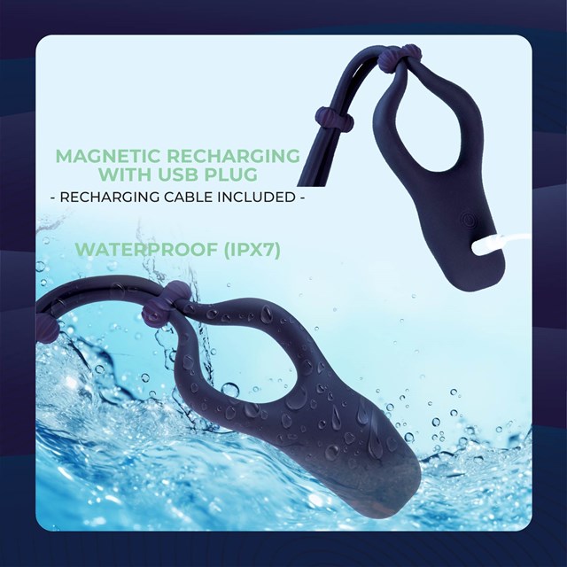 Gleeful Guru Vibrating Cock Ring