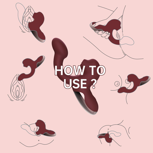 Magic Ponder Vibrator With Lick & G-Spot Function