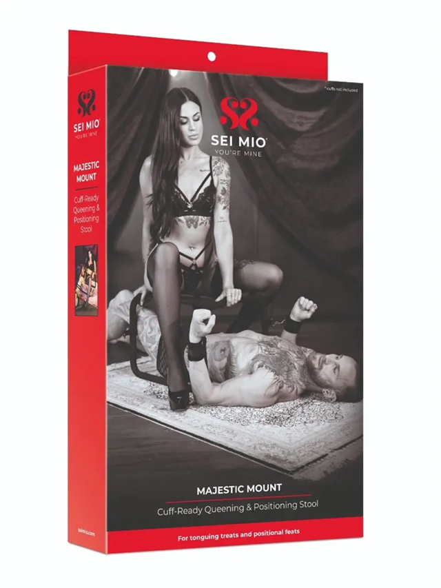 Majestic Mount Cuff-Ready Queening & Positioning Stool