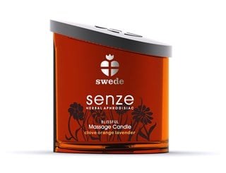 Senze Blissful Massasjelys - Clove Orange Lavender