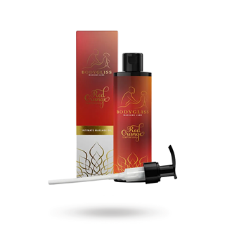 Massage Oil & Lubricant Red Orange Temptation 150 Ml