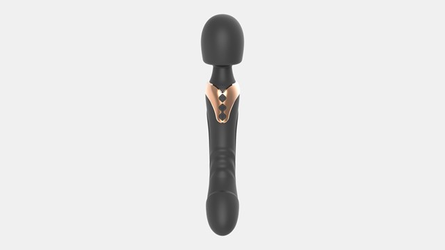 Dual-Ended Magic Wand with Dual Motors