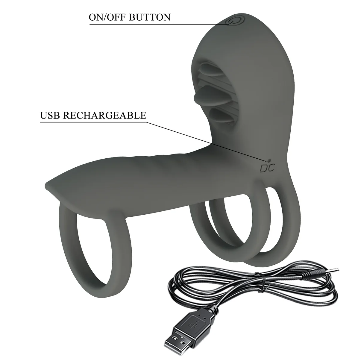 Master Ring Vibrating Cock Ring