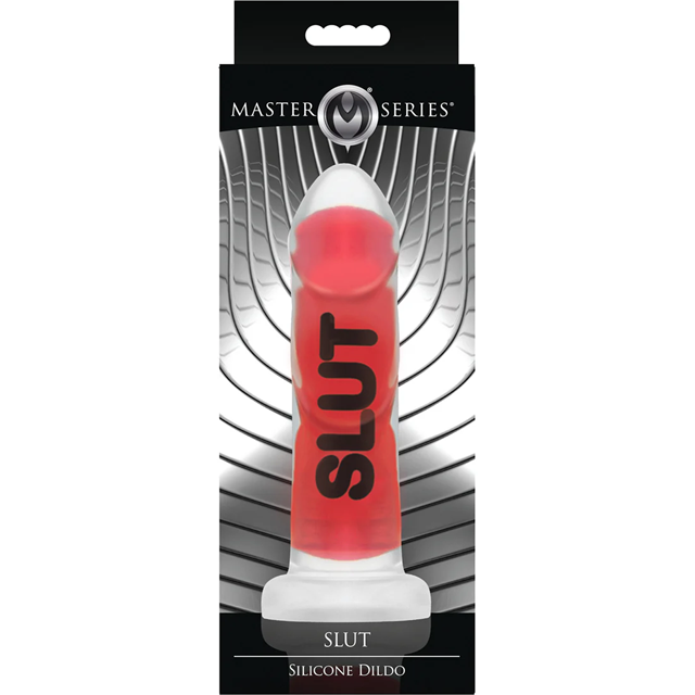 Slut Silicone Dildo 18,5 cm
