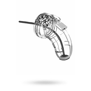 Model 15 Chastity Cage With Urethral Dialator - 9 Cm