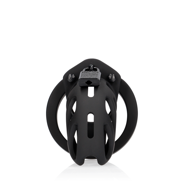 MANCAGE #24 CHASTITY 9cm - COCK CAGE Black