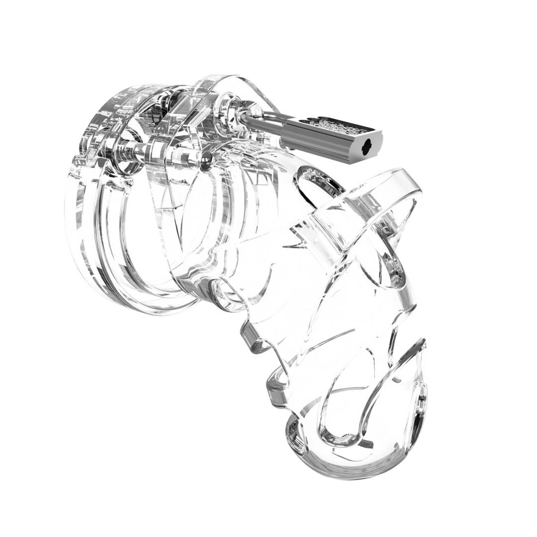MANCAGE #25 CHASTITY 9cm - CLEAR COCK CAGE