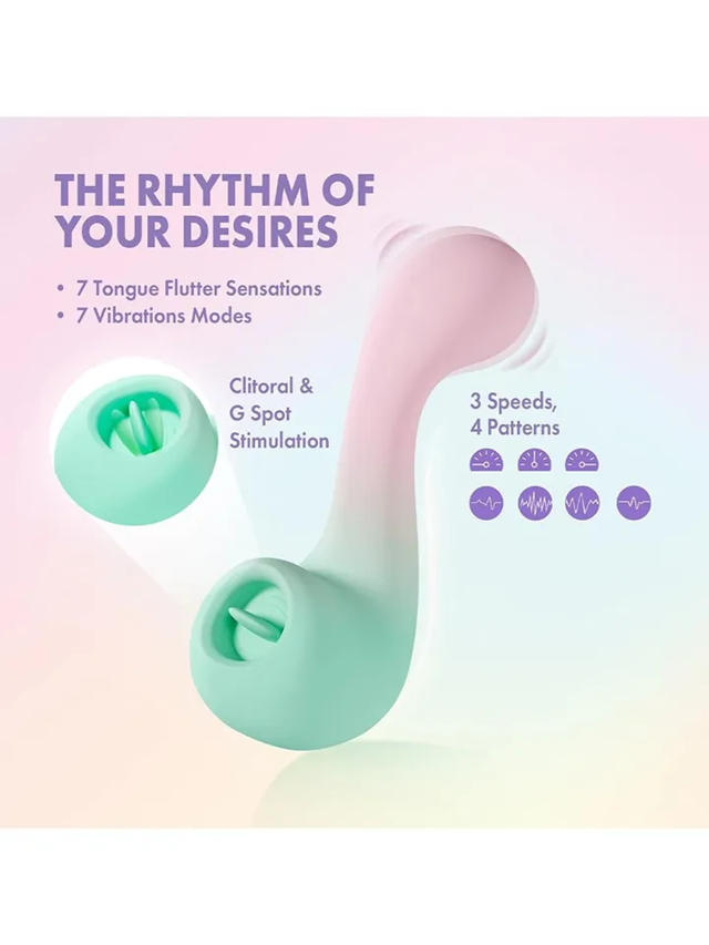 Melody Pink Tongue Vibrator