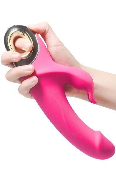 Meteror Vibrator Rabbit Rotator Dildo 22,5 cm