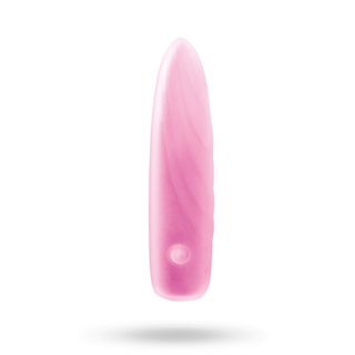 Mini Lust Silicone Vibrating Bullet Pink