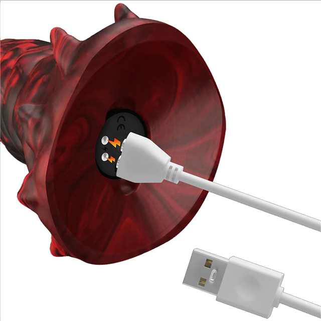 Monster Savage Double Claw Vibrating Dildo