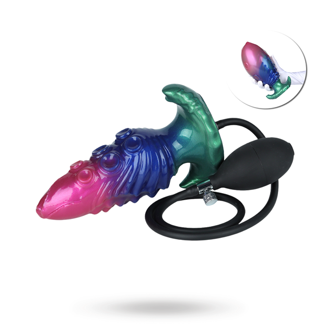 Monster Thrill Inflatable Plug 14 cm