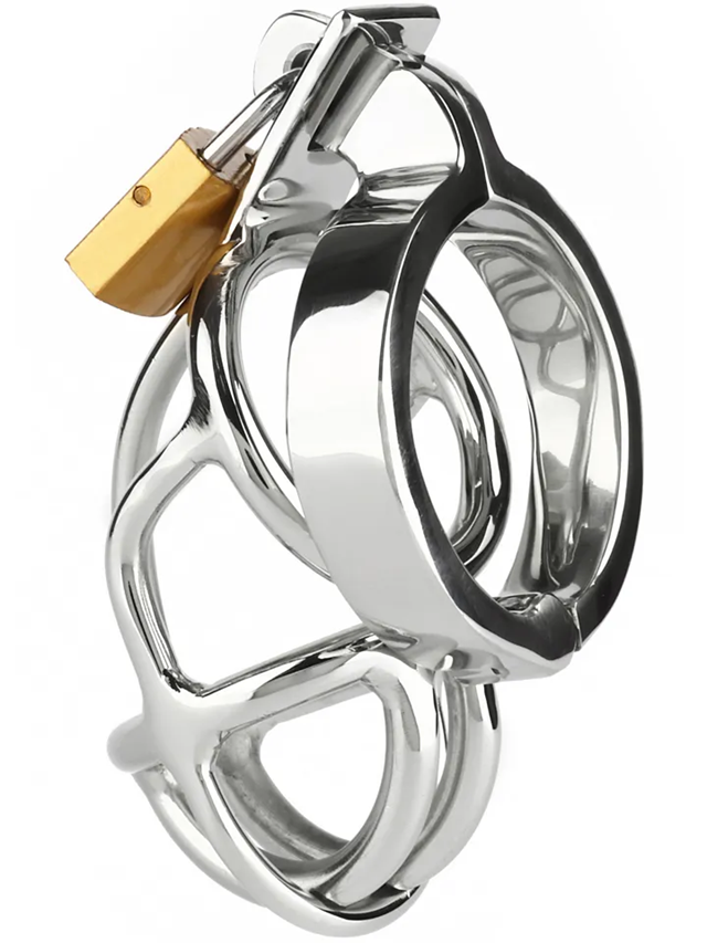 Mr. Steel San Quentin Chastity Cage
