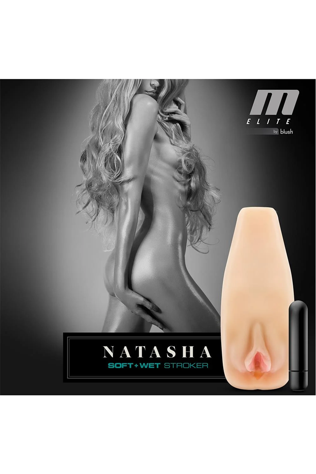 Natasha Soft & Wet Vibrating Stroker
