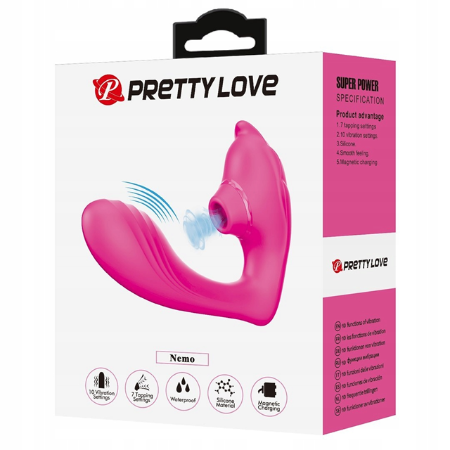 Nemo Vibrator With Clitoral Stimulator