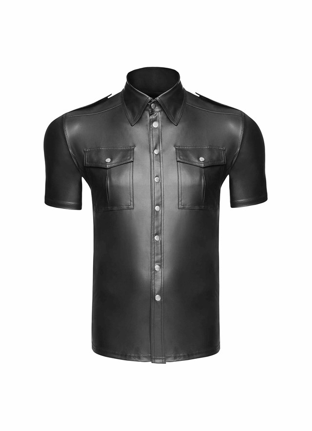 H011 Men shirt With Frontpockets