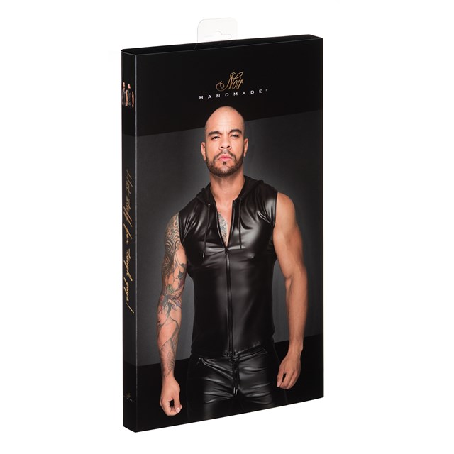 H062 Hooded Shirt With 2-way Zipper