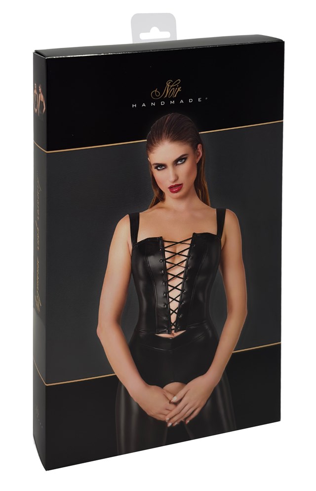 F365 Vixen Lace-Up Corset Top