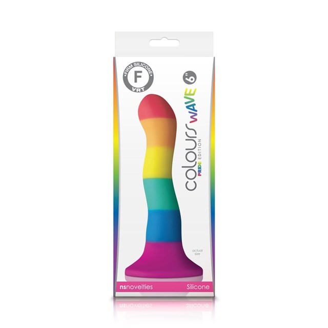 Colours Pride Edition 6" Wave Dildo