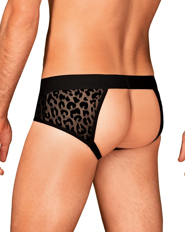 AZMERON BLACK JOCKSTRAPS