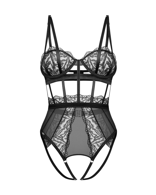 Hersis Crotchless Teddy