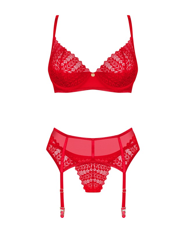 Ingridia 3-pcs Set Red