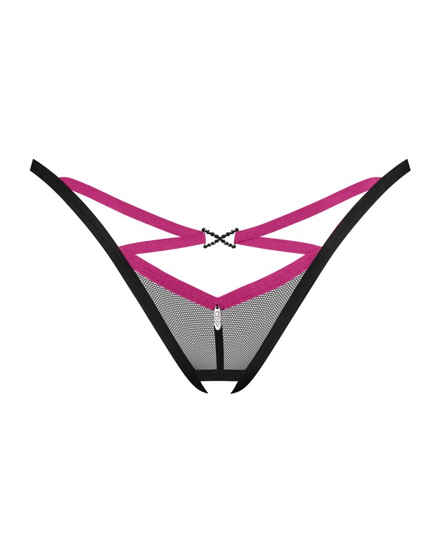 Novenes Crotchless Thong