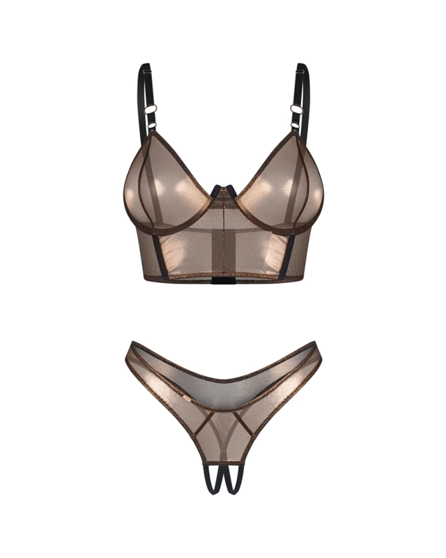 Soranna Top & Crotchless Thong