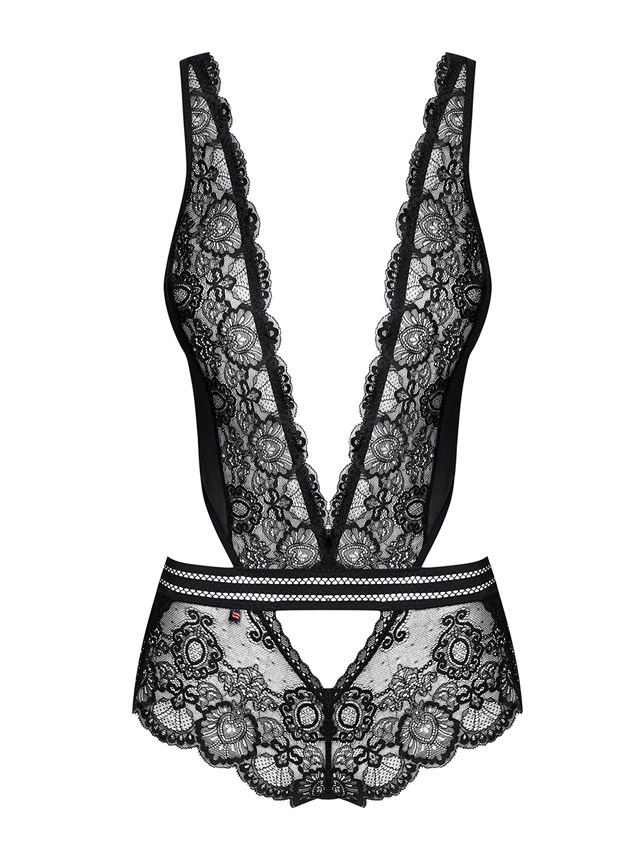 853 - Svart Blondeteddy