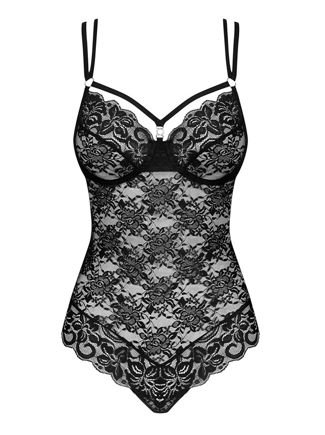 860 - Svart Teddy i Blonder