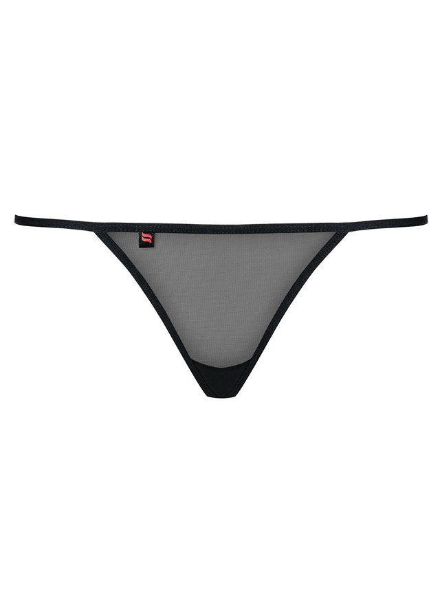 Luiza - Svart Stringtruse