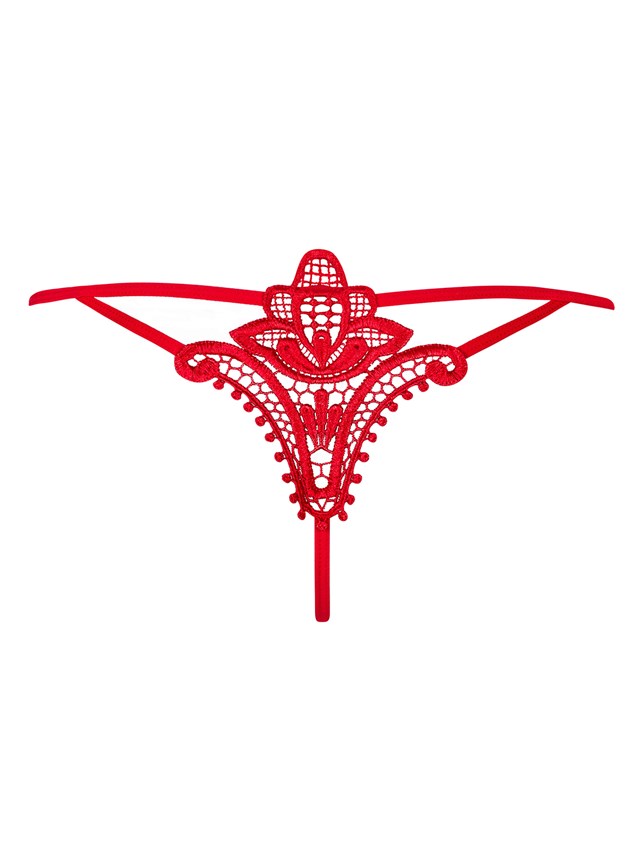 Luiza - Rød Stringtruse
