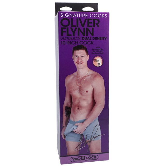 Oliver Flynn Realistic ULTRASKYN Dildo 25 cm - Vanilla